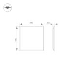 Панель светодиодная Arlight DL-TITAN-S600x600-40W Day4000 052838