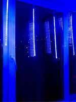 Уличная светодиодная гирлянда (11120) Uniel занавес 220V синий ULD-E2403-144/DTK BLUE IP44 METEOR