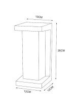 Уличный настенный светильник Arte Lamp Ulysses A8510AL-1BK