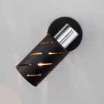 Бра Eurosvet 20090/1 черный/хром