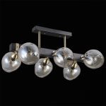 Люстра на штанге Illumico IL9736-6CSQ-79 BK AB