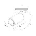 Трековый однофазный светильник Hesby Lighting Skylite HSBL_0044