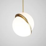 Подвесной светильник Delight Collection Crescent 9182P/3S brass
