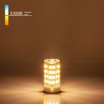 Лампа светодиодная Elektrostandard G9 7W 3300K прозрачная 4690389150456