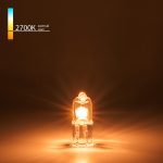 Лампа галогенная Elektrostandard G4 20W прозрачная 4607138147018