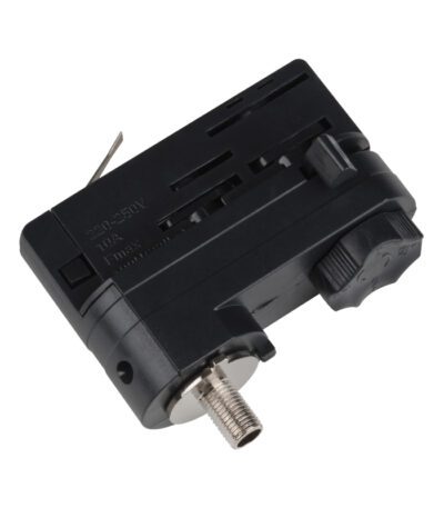 Адаптер для трехфазного шинопровода Uniel UBX-A61 BLACK 1 POLYBAG