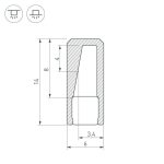 Профиль с экраном Arlight ALU-NANO-6-2000 ANOD+SILICONE 021940