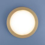 Встраиваемый светодиодный светильник Elektrostandard DSKR80 5W 4200K SGD золото матовый 4690389041303