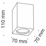 Потолочный светильник Maytoni Conik Gyps C005CW-01W