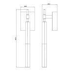 Бра DeLight Collection Vita MB7747-1A br.brass