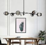 Подвесная люстра Delight Collection Bubble 7058/7B black/smoky