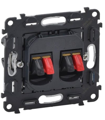 Акустическая розетка двойная Legrand Valena Мех In Matic 753078