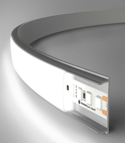 Алюминиевый накладной профиль Ambrella Light Alum Profile GP1600AL