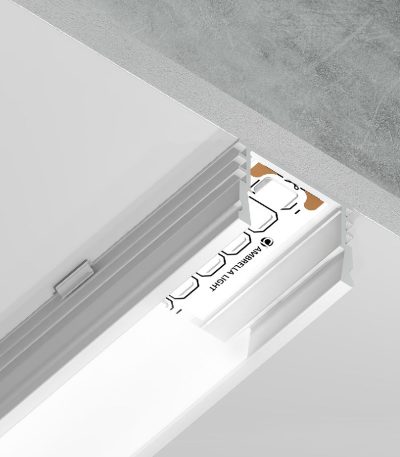 Алюминиевый накладной профиль Ambrella Light Alum Profile GP1750WH