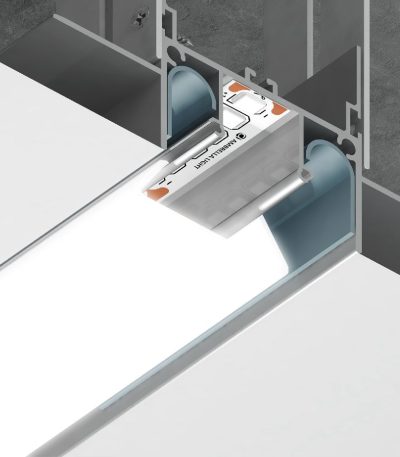 Алюминиевый профиль Ambrella Light Alum Profile GP4000AL