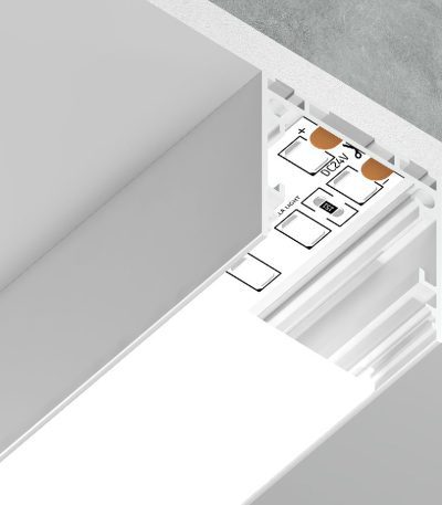 Алюминиевый профиль Ambrella Light Profile System GP2500WH