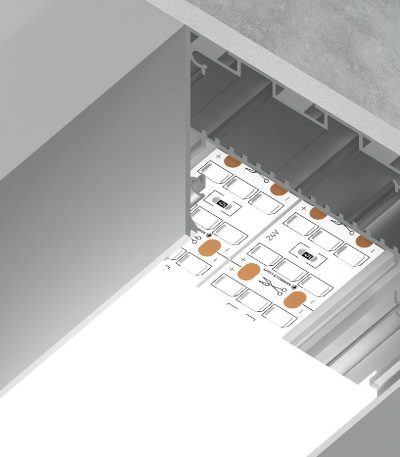Алюминиевый профиль Ambrella Light Profile System GP3100AL