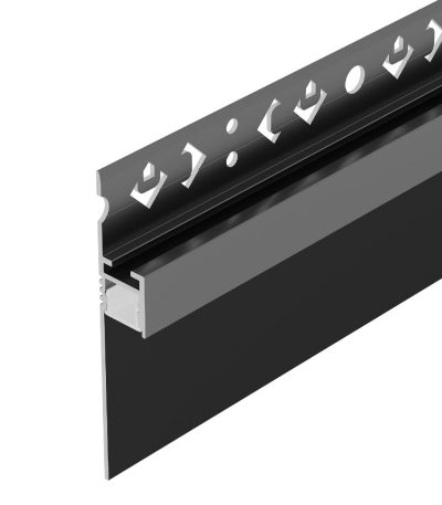 Алюминиевый профиль Arlight ARH-PLINTUS-50-FANTOM-3000 BLACK 052699