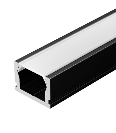 Алюминиевый профиль Arlight PIK-1007-2000 ANOD BLACK 045492