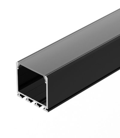 Алюминиевый профиль Arlight PLS-LOCK-H25-3000 ANOD Black 044847