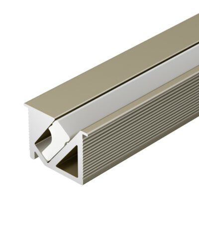 Алюминиевый профиль Arlight SL-BEVEL-H10-F14-2000 ANOD OLIVE GREY 038200