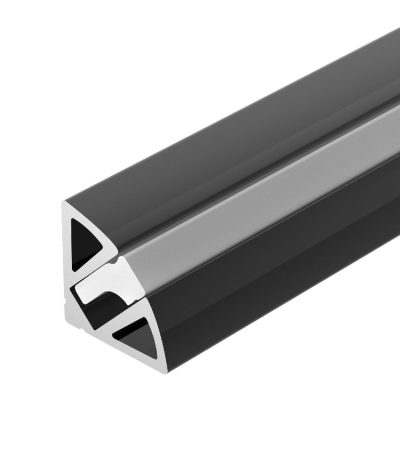 Алюминиевый профиль Arlight SL-KANT-H11-2000 ANOD BLACK 044086