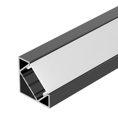 Алюминиевый профиль Arlight SL-KANT-H18-2000 BLACK 049430