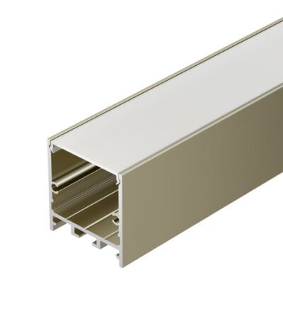 Алюминиевый профиль Arlight SL-LINE-3638-LW-2000 ANOD OLIVE GREY 038432