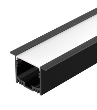 Алюминиевый профиль Arlight SL-Linia49M-F-2000 Black 036513