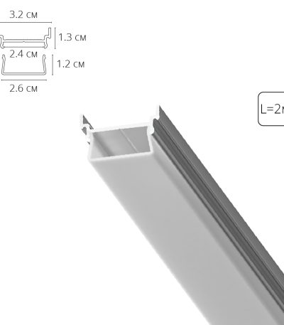 Алюминиевый профиль Arte Lamp Profile-accessories A700205