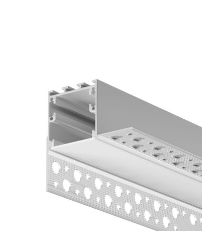 Алюминиевый профиль встраиваемый скрытого монтажа 59x59 Maytoni Led Strip ALM-5959-S-2M 636014