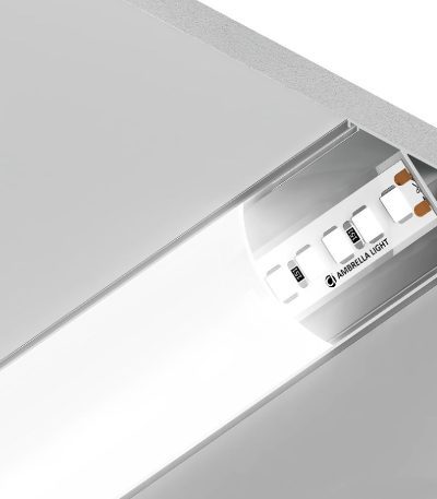 Алюминиевый угловой профиль Ambrella Light Alum Profile GP2100AL