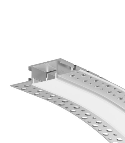 Алюминиевый встраиваемый профиль с вертикальным изгибом Maytoni 636005