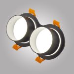 Встраиваемый светильник AM Group AM472/2-BK