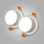 Встраиваемый светильник AM Group AM472/2-WH