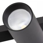 Трековый однофазный светильник AM Group Plain Opal AM589 20W 3000K BK