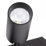 Трековый однофазный светильник AM Group Plain Opal AM590 2X10W 3000K BK