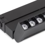 Трековый однофазный светильник AM Group AM531 BK-220V-9W SMART