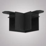 Угловой соединитель AM Group AM543 BK SMART