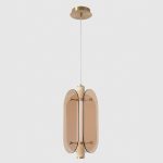 Подвесной светильник Crystal Lux AMARILLO SP18W LED BRASS