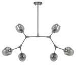 Люстра на штанге AM Group LOFT-6 BK