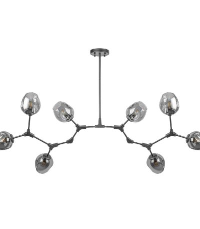 Люстра на штанге AM Group LOFT-8 BK