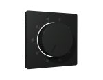 Лицевая панель Alfa (Черный матовый) для терморегулятора теплого пола Quant Ambrella Volt AP8057