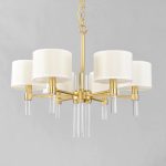 Подвесная люстра Delight Collection 8009P-6 gold