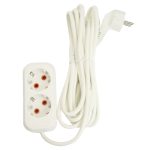 Удлинитель двухместный Stekker Home 49342