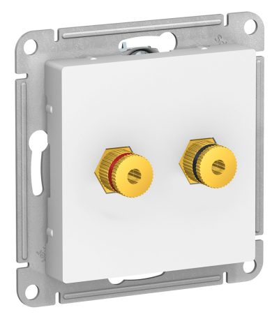 Аудиорозетка двухместная Systeme Electric AtlasDesign ATN000187