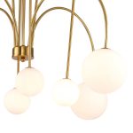 Люстра на штанге Delight Collection KG1213P-8 brass