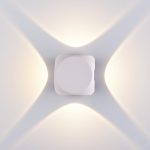 Настенный светильник Elektrostandard 1504 TECHNO LED CUBE белый 4690389147722