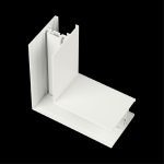 Соединитель угловой плоский Aployt Magnetic track 48 APL.0182.10.02