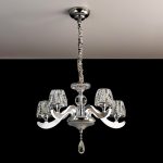 Подвесная светодиодная люстра Citilux Montserrat EL338P05